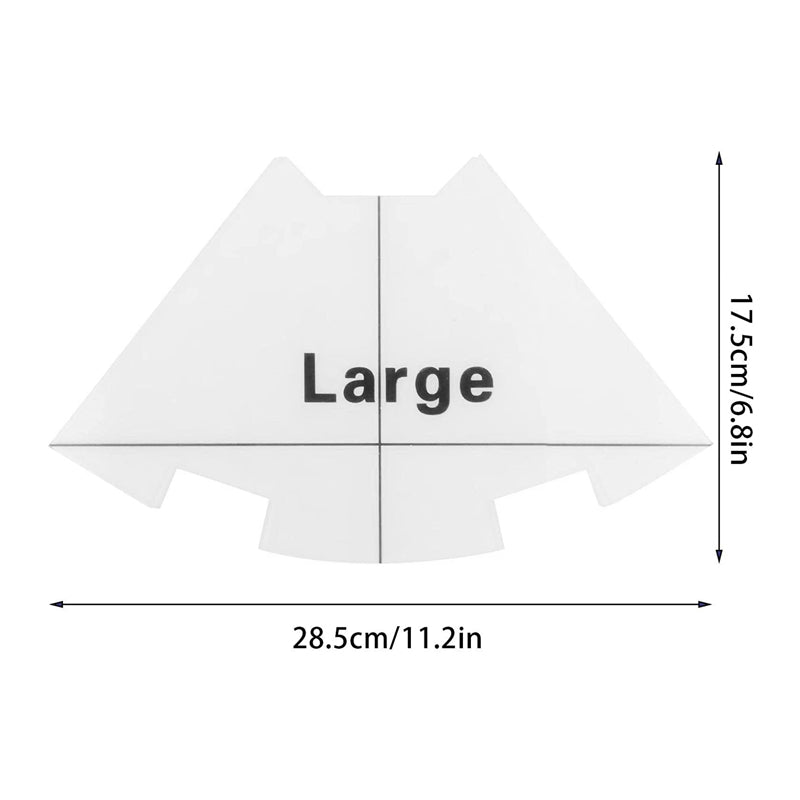 "Söt akryl nyckelpåse för nybörjare, transparent och kompakt design, perfekt för små föremål"