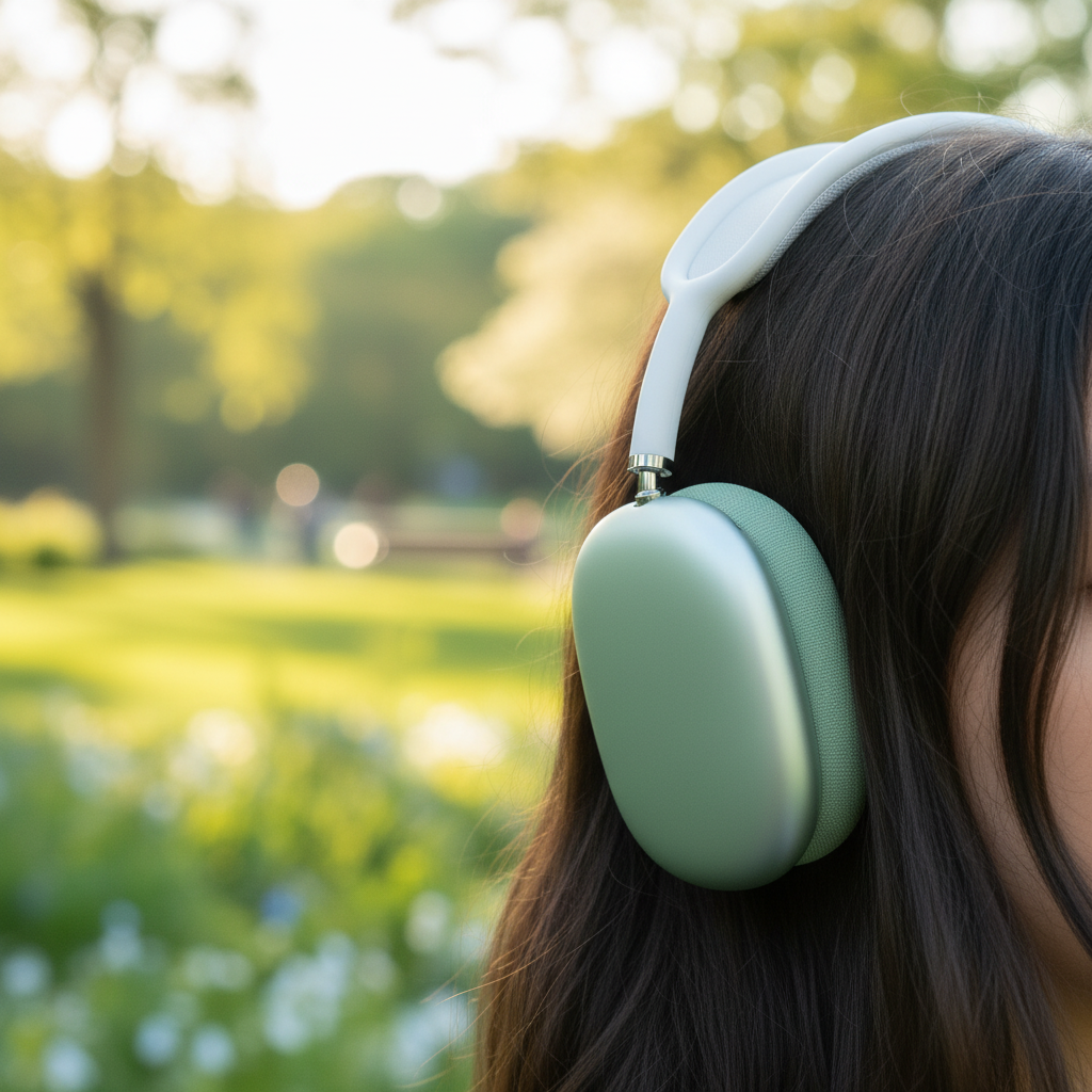 SoundEase trådlösa hörlurar, unisex design, för komfortabel musik och klara samtal via Bluetooth.