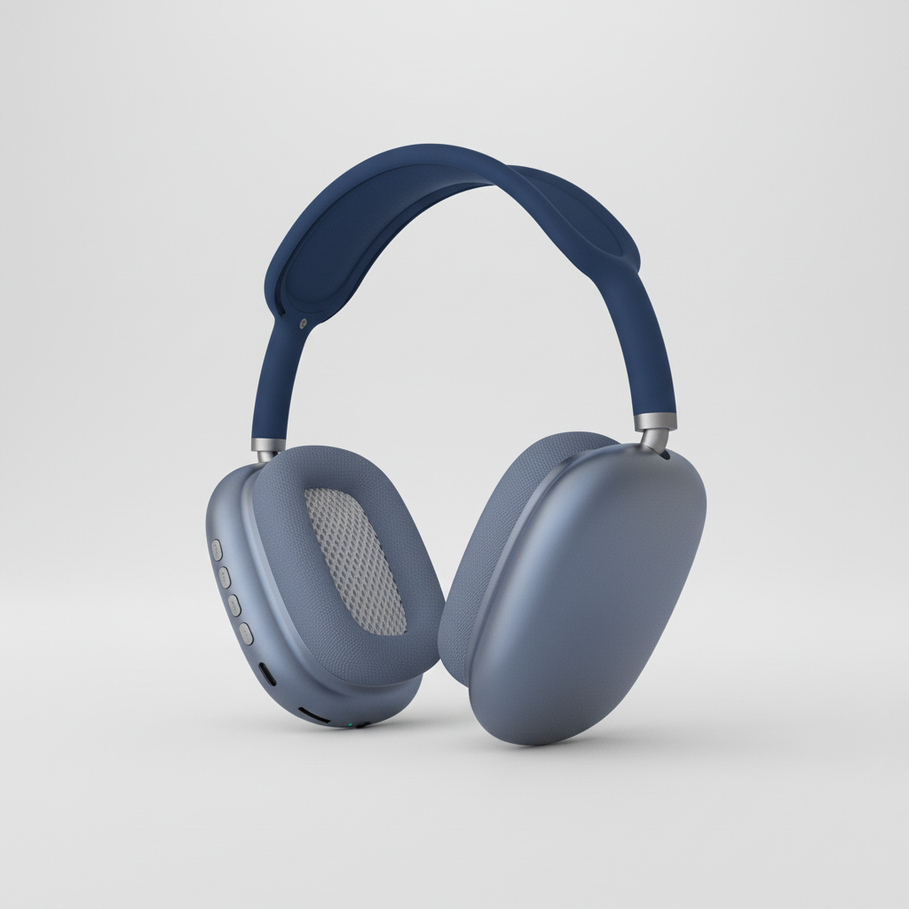 Stilrena unisex SoundEase trådlösa hörlurar i minimalistisk design, perfekta för vardagsbruk.