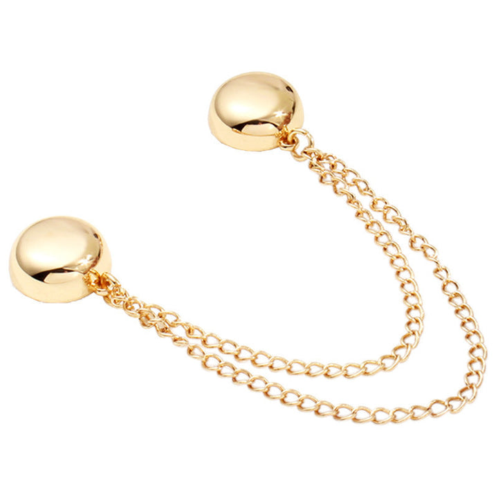 "Stark magnetisk knapp i metall för klädjustering, rund design med silverfärg, kompakt och elegant för enkel användning."