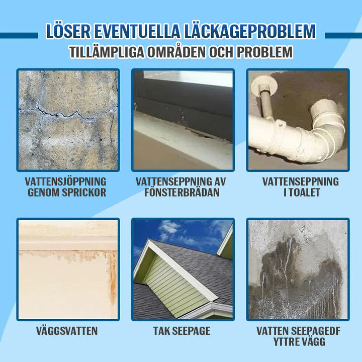 Stark transparent limningsspray för reparationer, vattenbaserad, för inomhus/utomhusbruk, osynligt skydd, Garden & DIY.
