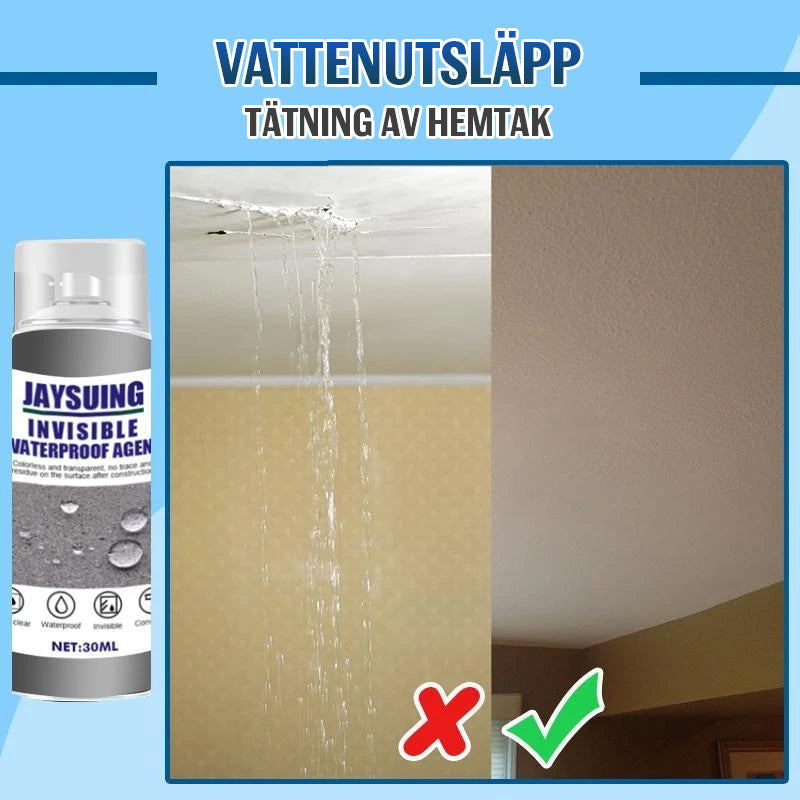 Stark transparent limningsspray för reparationer, vattenbaserad, för inomhus/utomhusbruk, osynligt skydd, Garden & DIY.