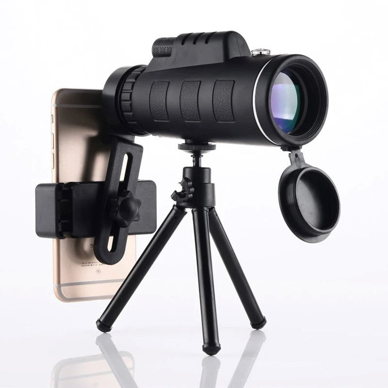 Starscope HD Monokulär, kraftfullt teleskop för utomhusbruk. Vattentålig optik för äventyr och friluftsliv.