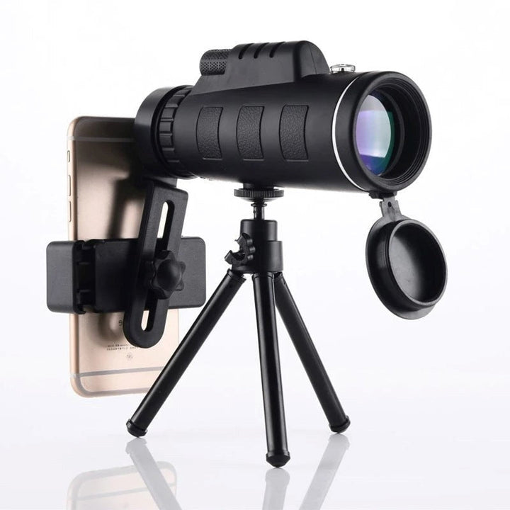 Starscope HD Monokulär, kraftfullt teleskop för utomhusbruk. Vattentålig optik för äventyr och friluftsliv.