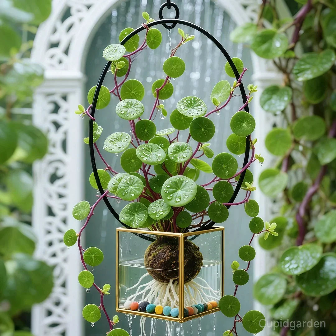 Detaljerad bild av Stephania Erecta caudex, en sällsynt och dekorativ inomhusväxt.