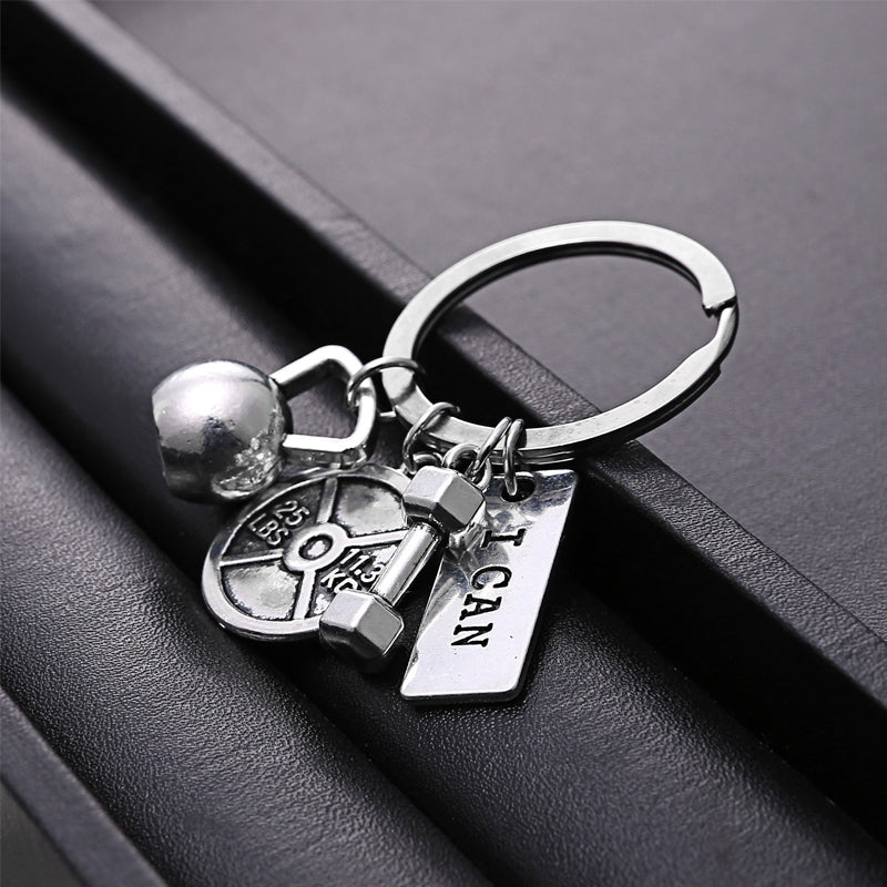 "Stilfullt oändlighetshänge i zinklegering, symboliserar personlig utveckling och motivation, elegant och minimalistisk desig