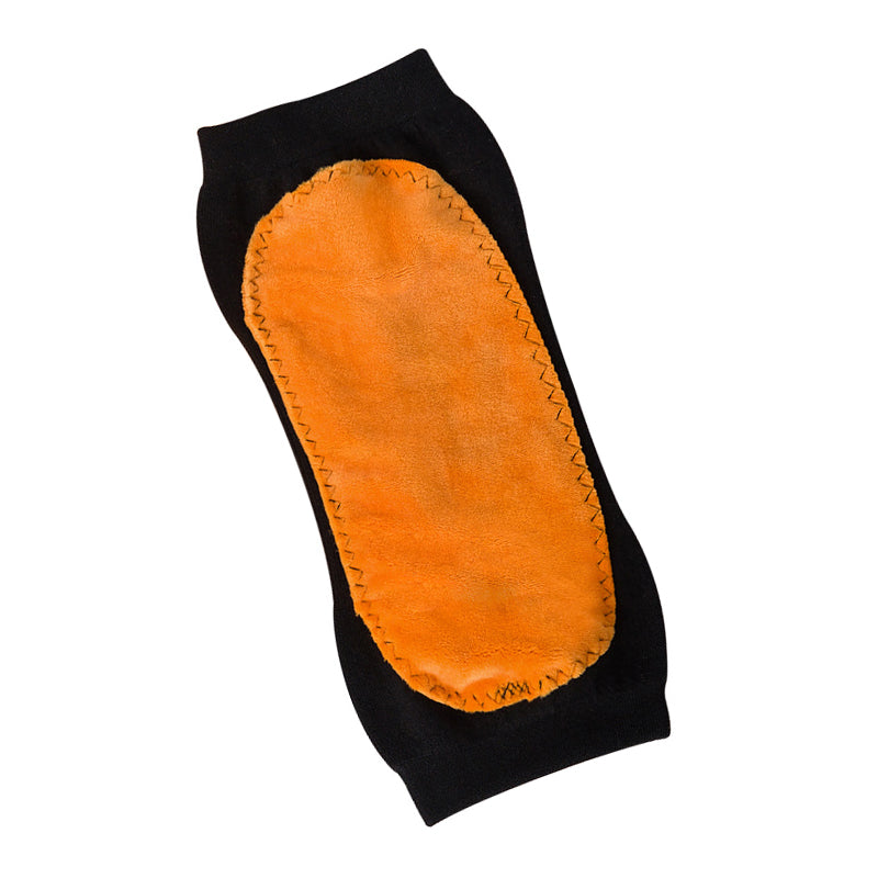 "Stiliga unisex knäskydd i svart kashmir och polyester, idealiska för sport och kyla, erbjuder komfort och värme."