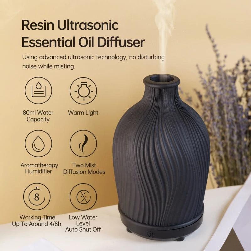 Luftfuktare och doftspridare som främjar wellness och ger en lugn atmosfär i varje rum.