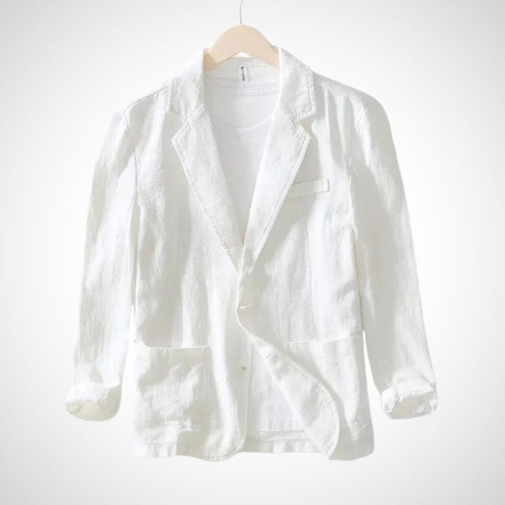 Mångsidig business casual herrblazer. Lättviktskavaj för män, elegant och modern, passande för alla tillfällen.