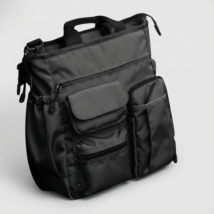 Unisex pendlarväska/laptopväska med axelrem, idealisk för organiserade affärsresor och kontoret.
