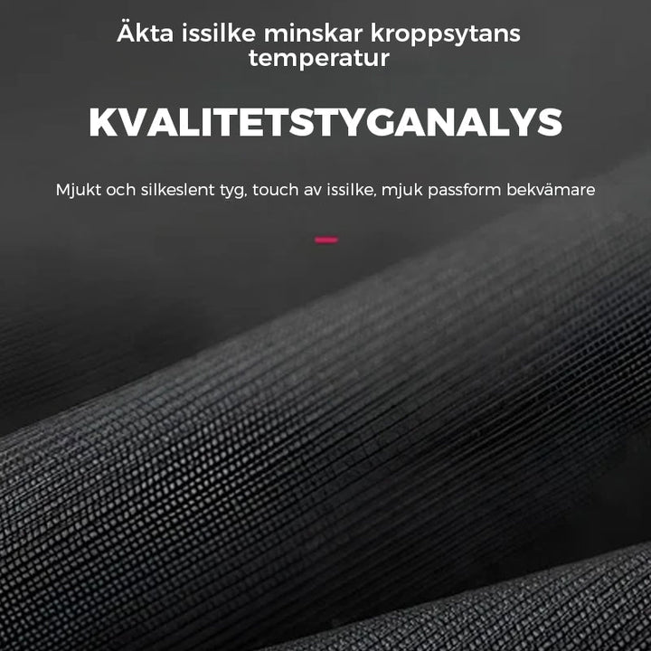 "Stilren unisex cykelmask i is silke, svart, skyddar mot vind och sol vid utomhusaktiviteter, bekväm passform."