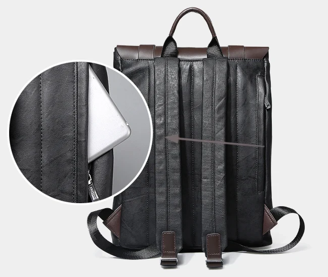 Modern laptopväska med flera fack för optimal organisation. Stilren och vattentålig för den upptagna yrkespersonen.