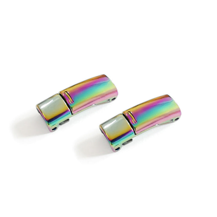 "Stilrena magnetiska skosnöresspännen för damer, enkelt snäppspänne utan knytning, perfekt för sneakers och sportskor."