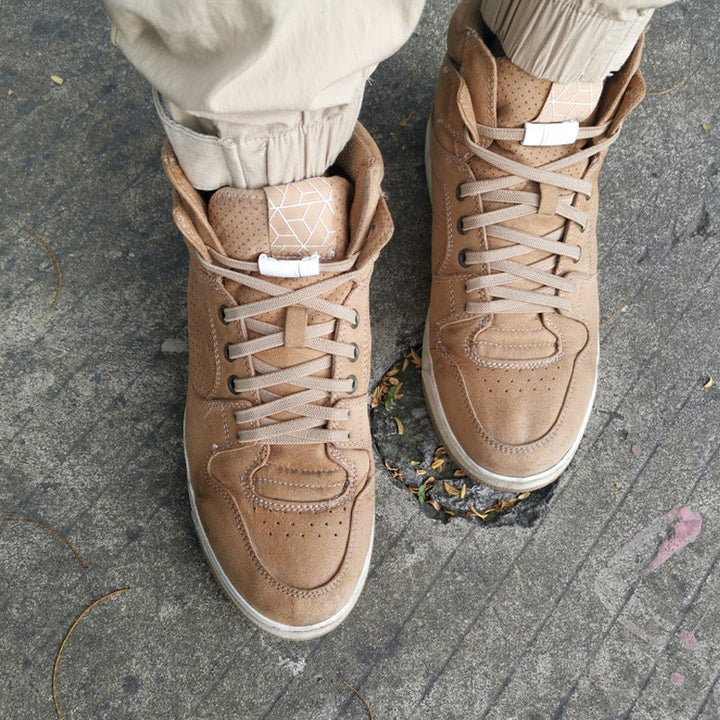 "Stilrena magnetiska skosnöresspännen för damer, enkelt snäppspänne utan knytning, perfekt för sneakers och sportskor."