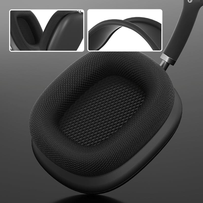 "Stilrena trådlösa Bluetooth hörlurar med brusreducering och lång batteritid, perfekt för musik och resor."