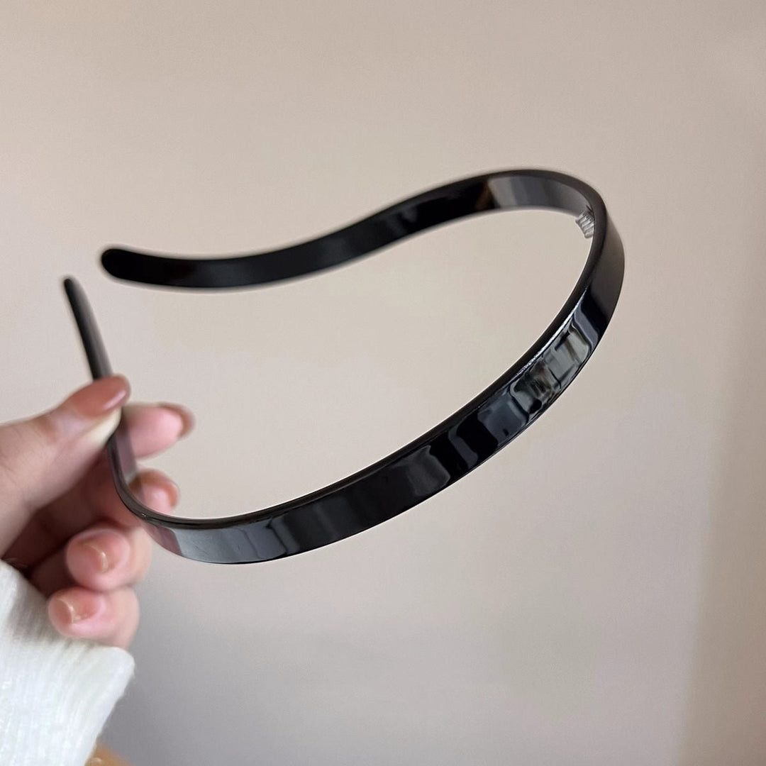 "Stilrent unisex acetatpannband för glasögon, böjt design, perfekt för dag och natt. Accessoar för kvinnor, bekvämt, elegant.