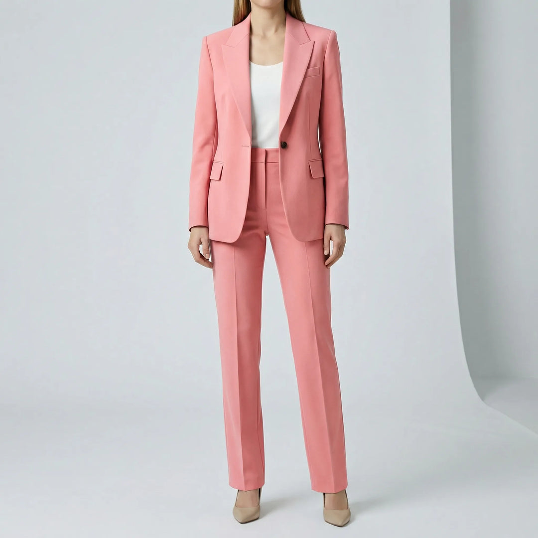 Exklusivt Zara tvådelat damset. Bekvämt, stilrent matchande set; idealiska kvinnokläder för loungewear.