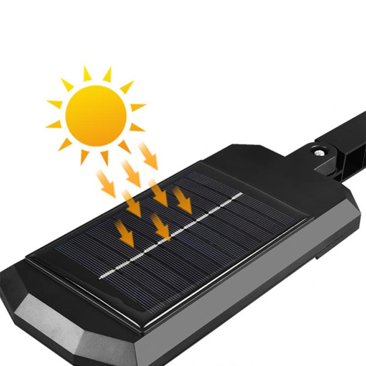 Superkraftig Solar LED-lampa för utomhusbruk, väderbeständig, solcellsdriven med starkt ljus, enkel installation.