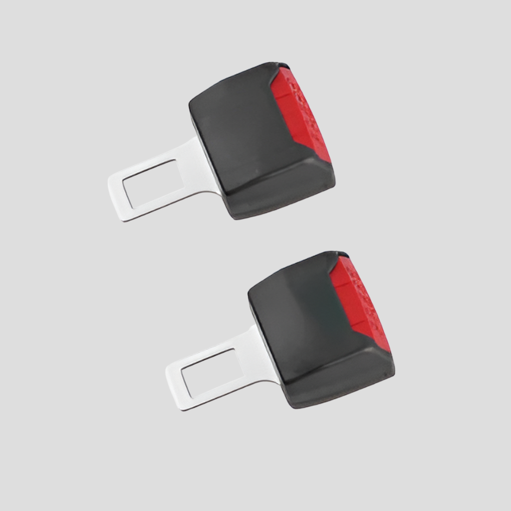 Förlängare till säkerhetsbälte (2-pack) som förbättrar bilsäkerheten och komforten för alla passagerare.