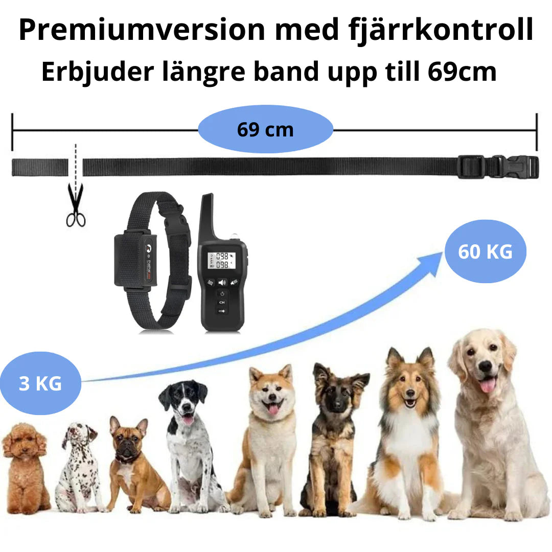 Närbild på laddningsport för uppladdningsbart antiskällhalsband, viktigt hundtillbehör.
