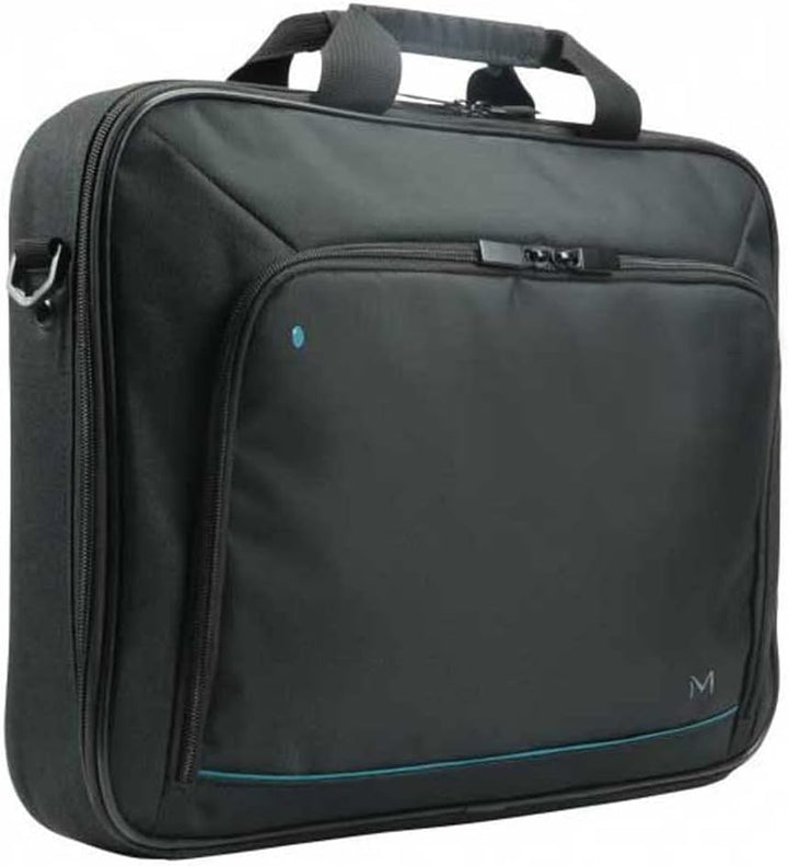 Rymlig dam laptopväska, skyddar din bärbara dator under arbete/skola, med elegant design.