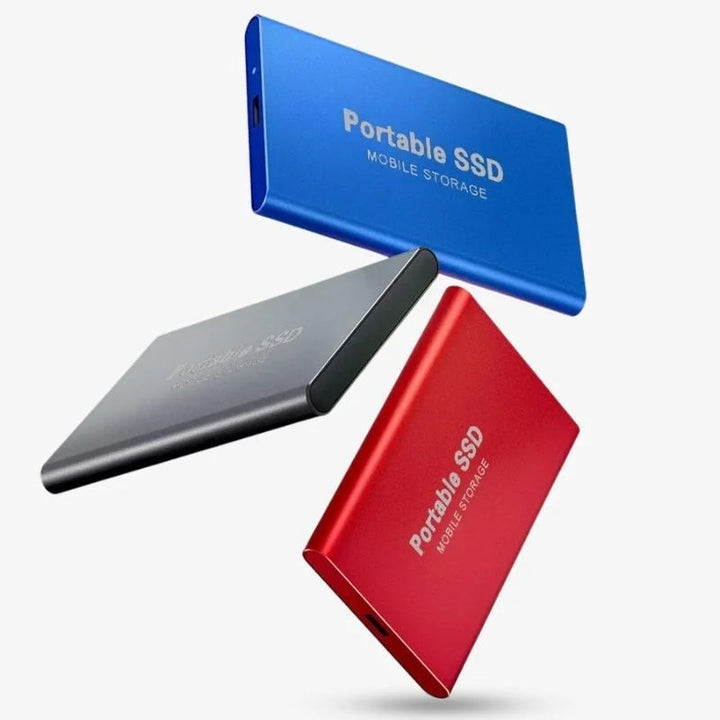 Robust extern SSD för pålitlig datalagring & snabb överföring på språng.