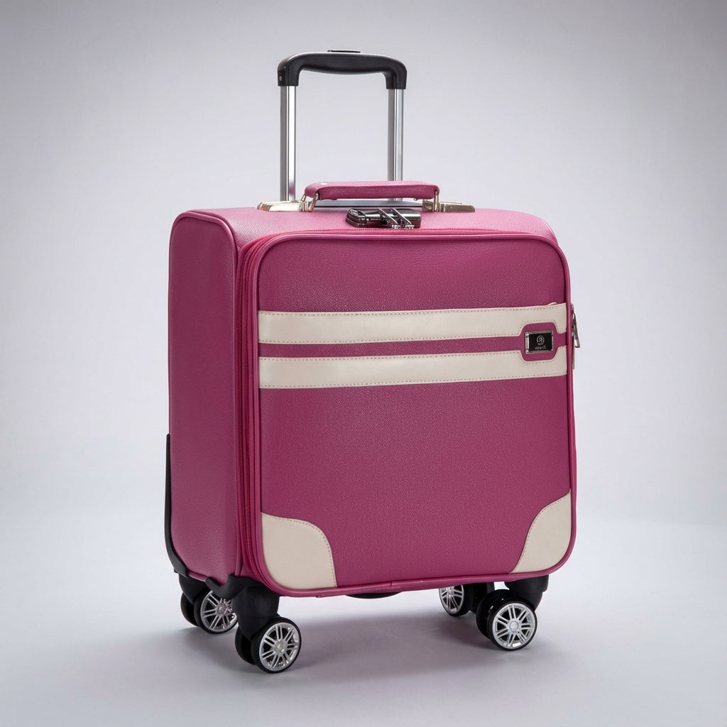 Lättviktig SpinCabin resetrolley med 360 hjul i svart. Rymligt handbagage för smidig packning och semesterresor.