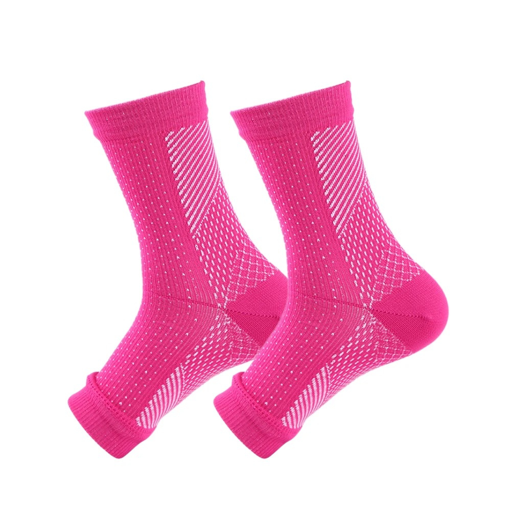 AnkleSupport Pro: Mjuka kompressionssockor för att minska svullnad och förbättra blodcirkulationen. Unisex.