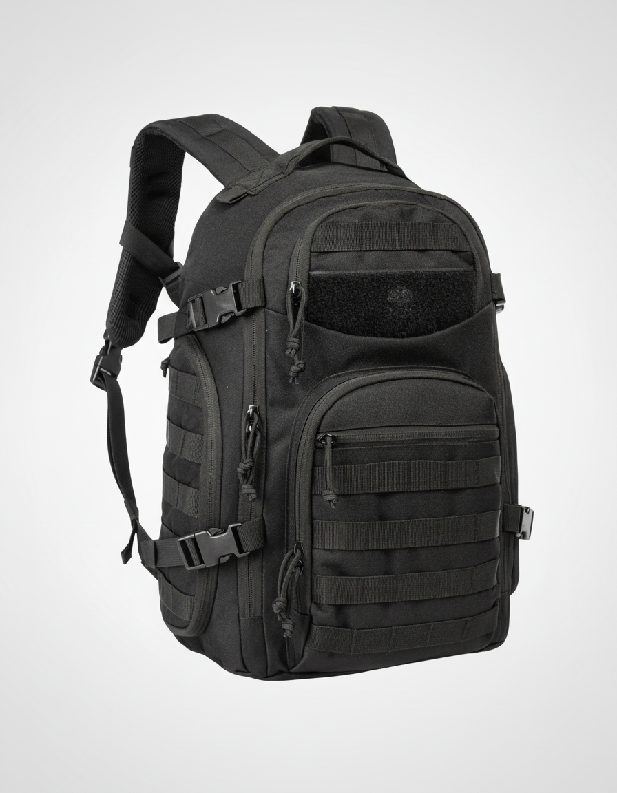 Vattentålig 35L outdoorryggsäck, taktisk design, perfekt för camping & aktiva livsstilen.