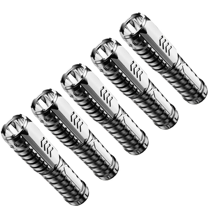 "Taktisk LED-ficklampa med 3 lägen, robust aluminium, superljus, idealisk för friluftsliv och nödsituationer."