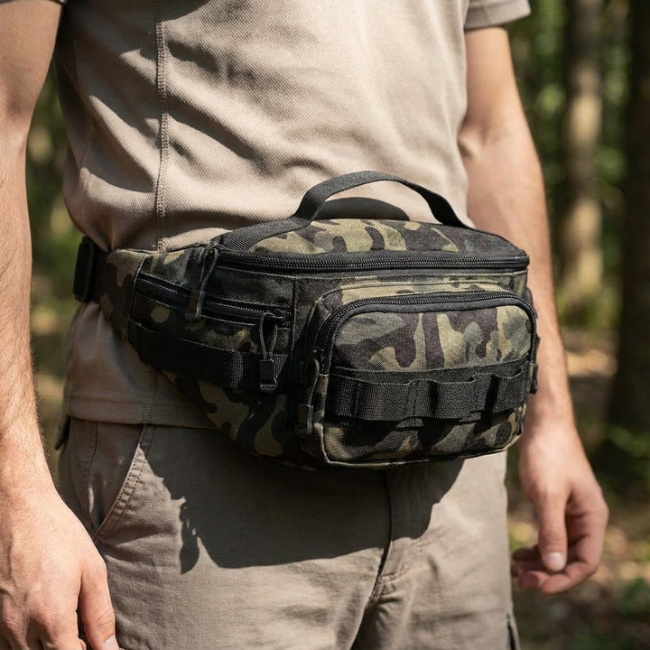 Taktisk midjeväska RangerPack för herr & dam. Idealisk för utomhus & äventyr med smart organisering.