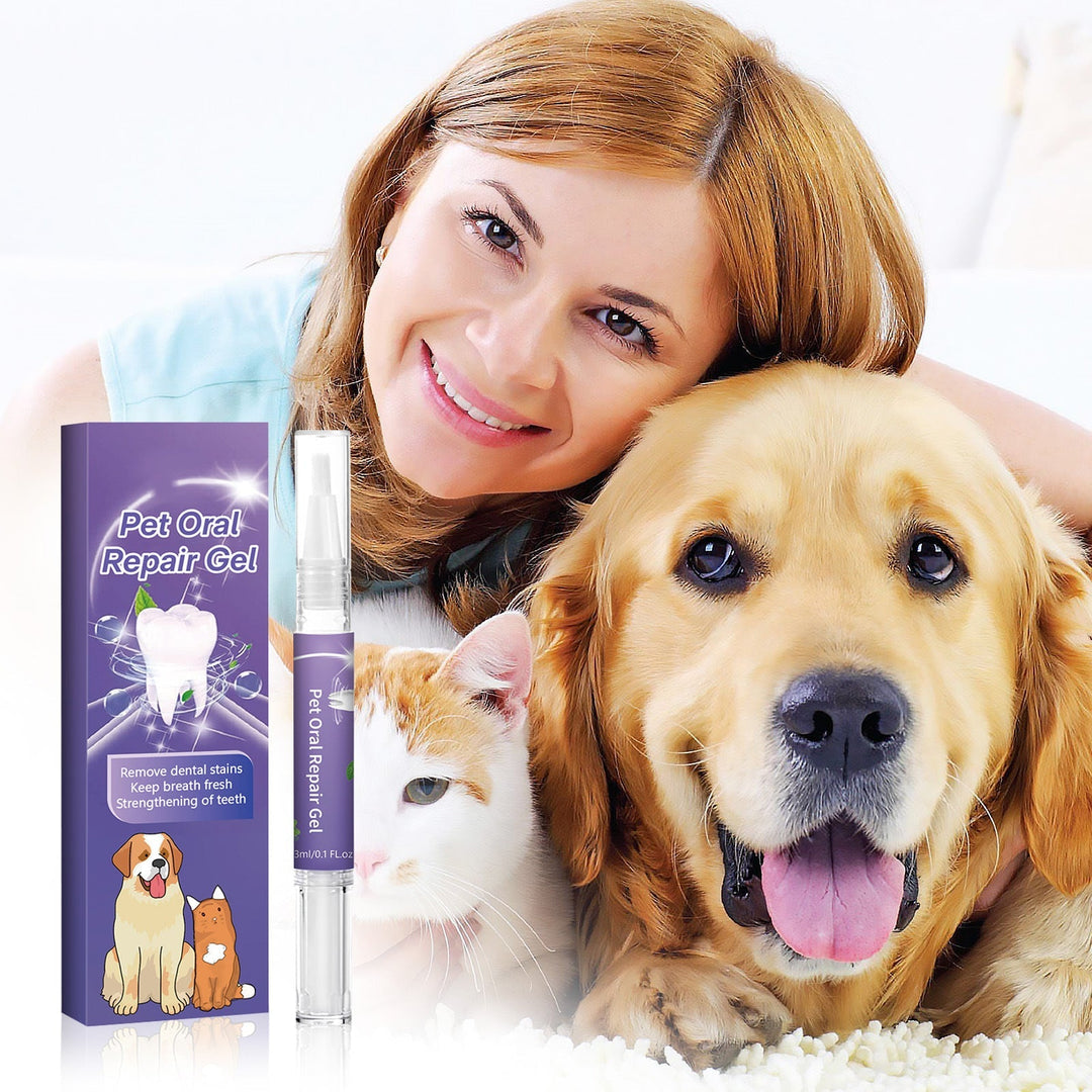 Tandgel för hund & katt 2-pack. Effektiv tandvård, skydd mot plack, frisk munhälsa för husdjur.