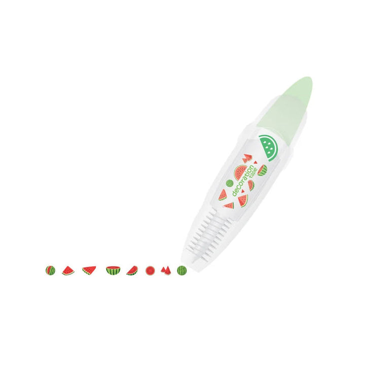 "Tejppenna med mönster, perfekt för dagbok och pyssel, i form av en penna med olika dekorationer och teman."