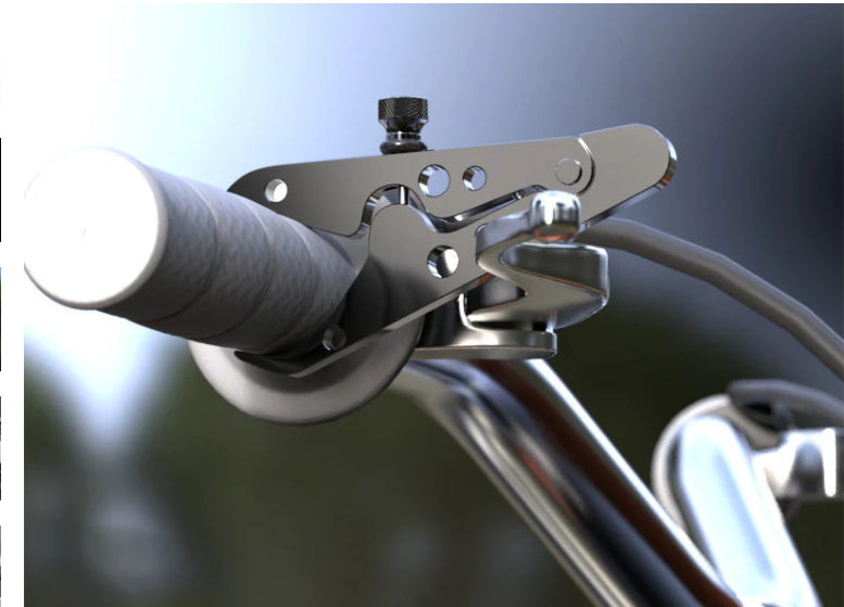 Universal Motorcykel Farthållare Gaslås Aluminium