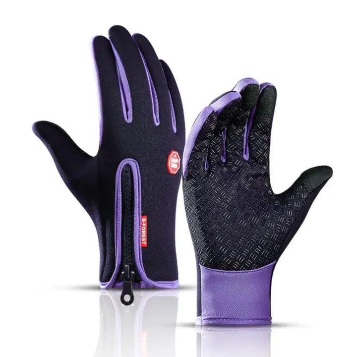 Stilrena termiska sport- & cykelhandskar, vattentäta, med touchskärm & unisex design för kalla dagar.