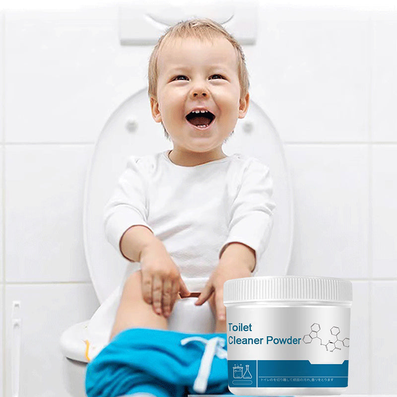 "Toalettaktivt syremedel för rengöring, vit flaska, eliminerar bakterier och fläckar för en ren och fräsch toalett."