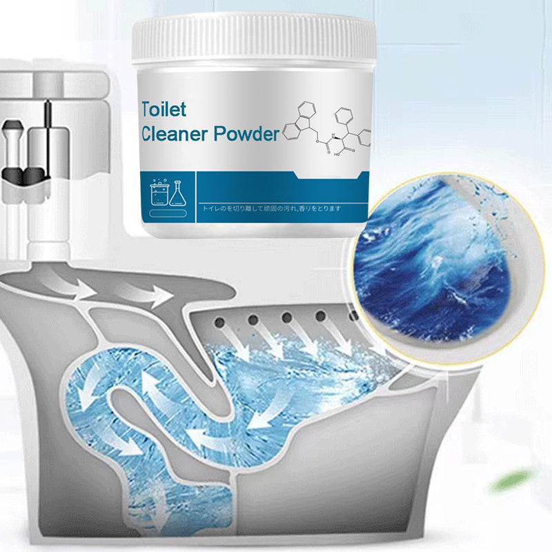 "Toalettaktivt syremedel för rengöring, vit flaska, eliminerar bakterier och fläckar för en ren och fräsch toalett."