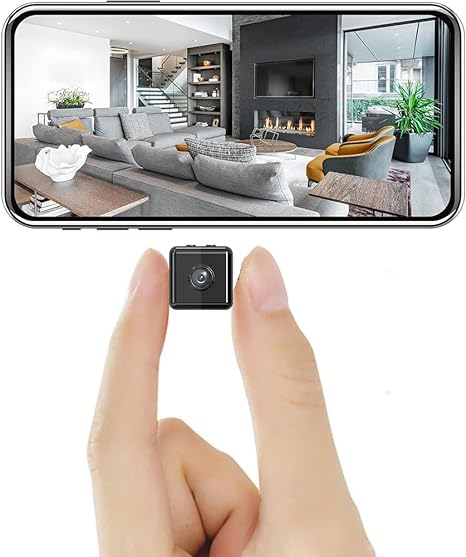 Trådlös 1080p säkerhetskamera för hemmet. Appstyrd övervakning inomhus/utomhus för trygghet i smarthem.