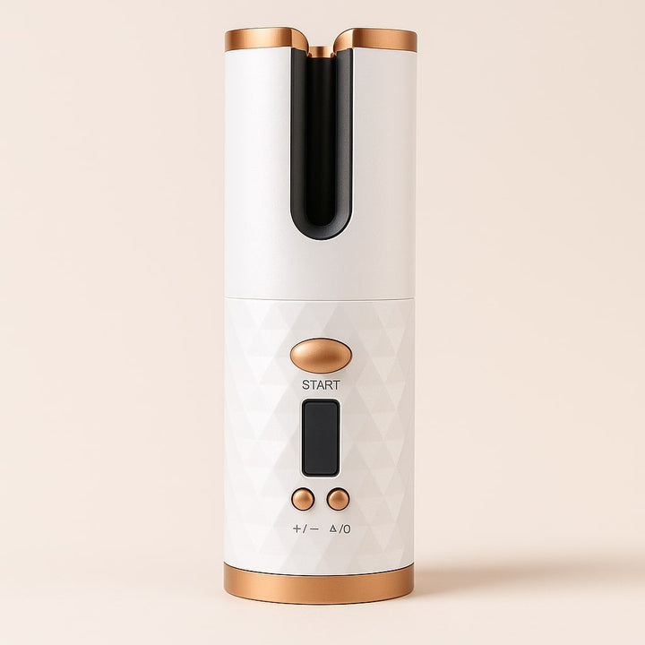 Trådlös automatisk locktång som skapar mjuka, definierade lockar. Ett effektivt stylingverktyg för alla hårtyper.
