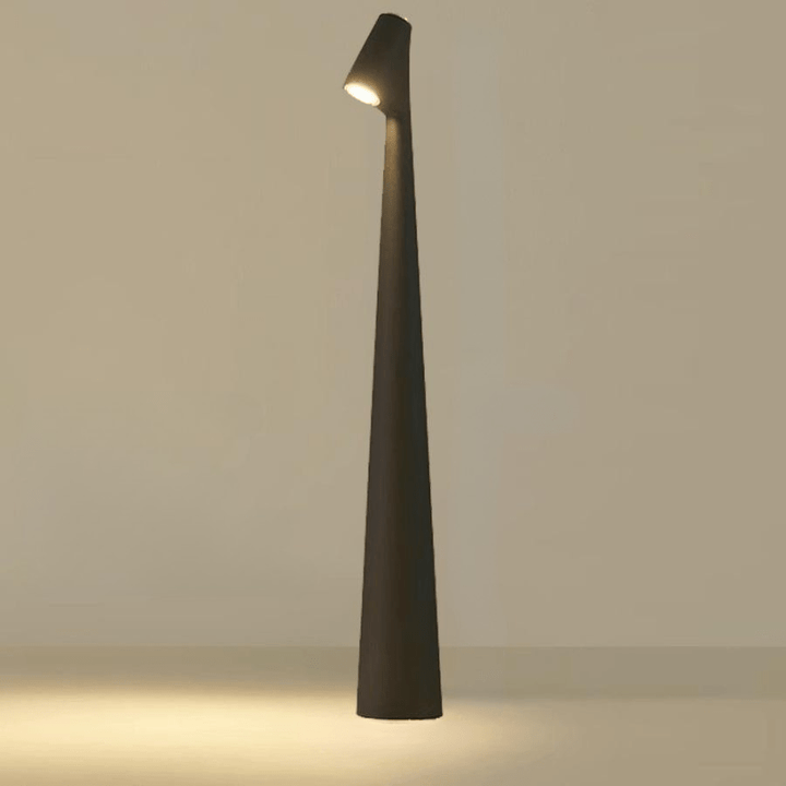 Trådlös dimbar LED bordslampa med elegant, modern design. Perfekt för inomhus & utomhus stämningsbelysning.