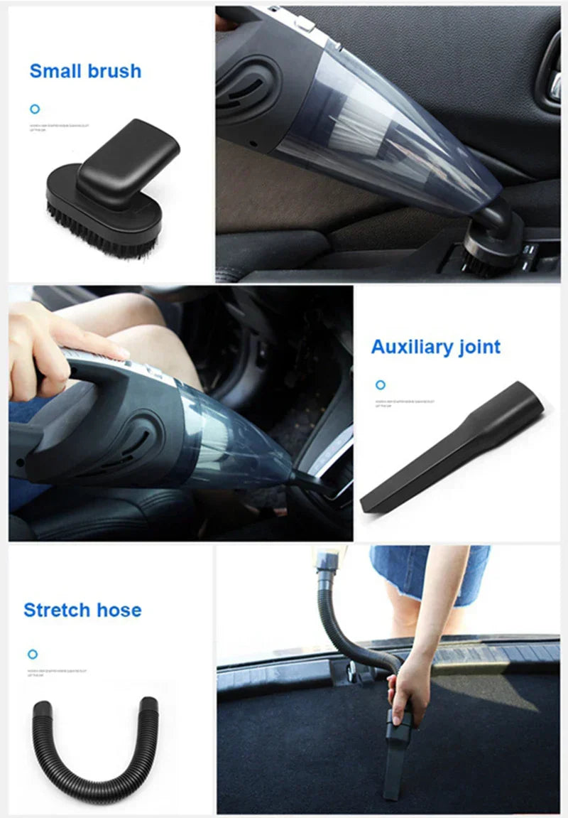 Lättviktig & portabel PowerSuction handdammsugare. Idealisk för snabb rengöring, med snabbladdning och 3500mAh.