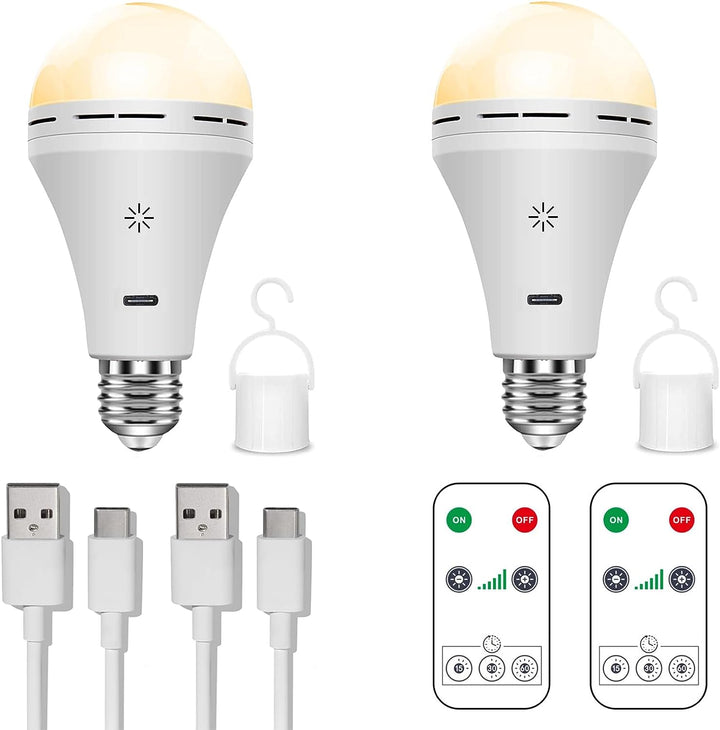 Trådlös LED-bordslampa, uppladdningsbar med modern design, perfekt för flexibel belysning inomhus och utomhus.