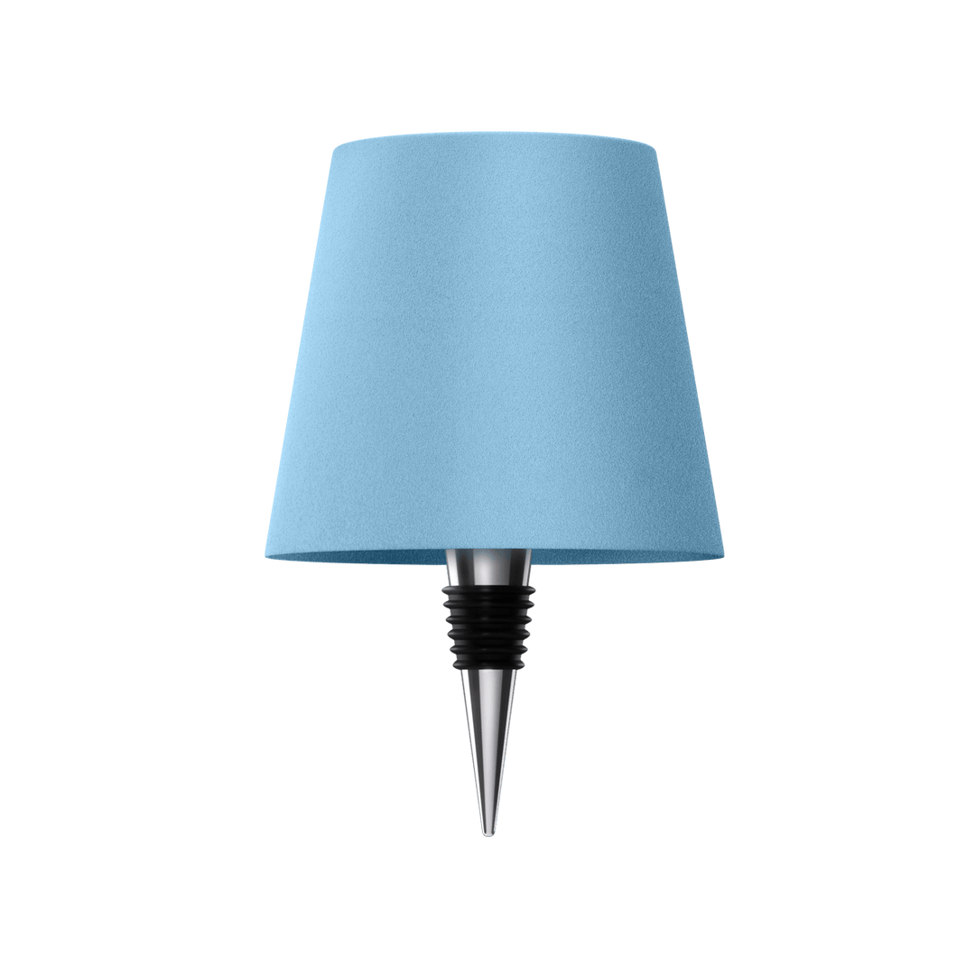 Varmvit trådlös LED flasklampa, mjuk belysning för avkopplande stunder. En uppladdningsbar designlampa.