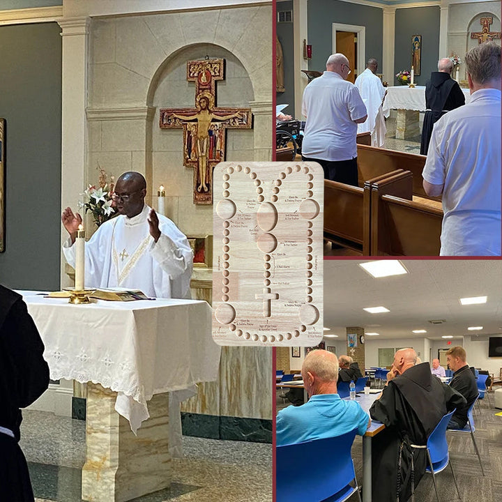 Trä Rosenkransbräda, robust och elegant design för smyckestillverkning, ideal för nybörjare och proffs, träaccessoarer.