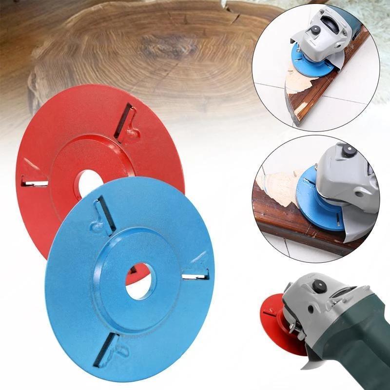 "Träbearbetningsverktyg för vinkelslip, 3/6 tänder, slitstark legering, effektiv träpolering, passar 16 mm vinkelslip."