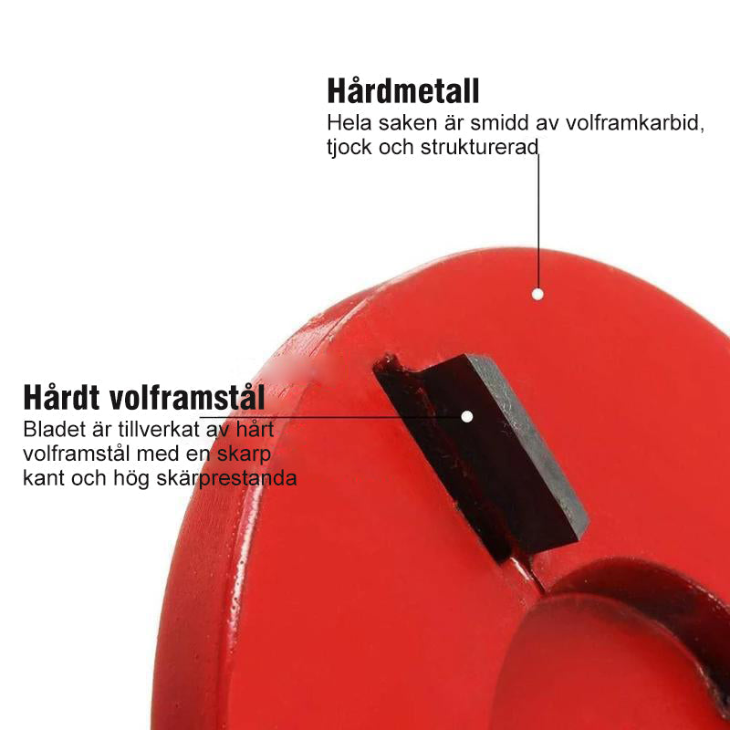 "Träbearbetningsverktyg för vinkelslip, 3/6 tänder, slitstark legering, effektiv träpolering, passar 16 mm vinkelslip."