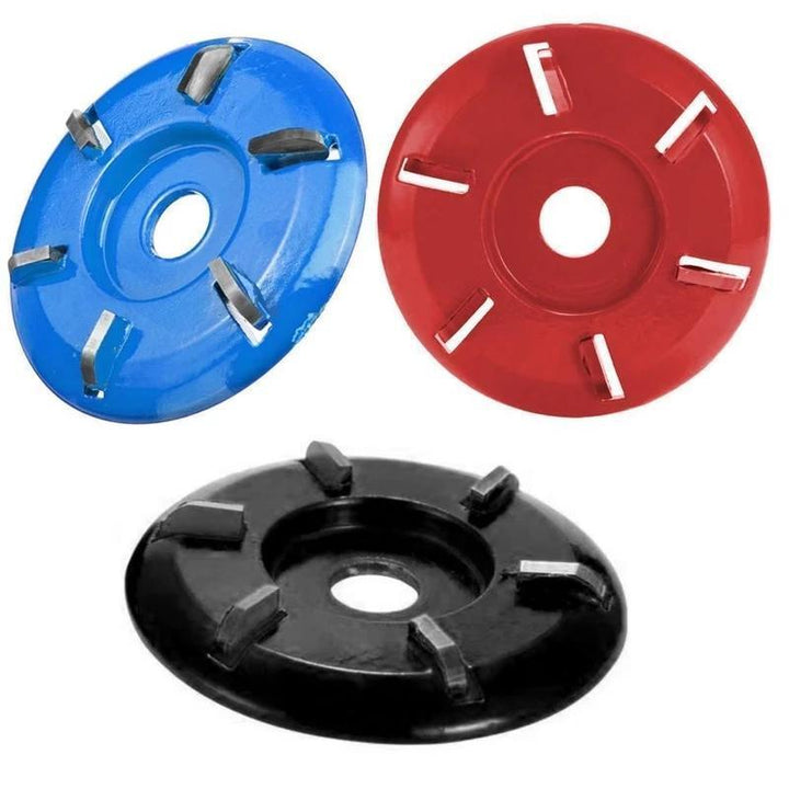 "Träbearbetningsverktyg för vinkelslip, 3/6 tänder, slitstark legering, effektiv träpolering, passar 16 mm vinkelslip."
