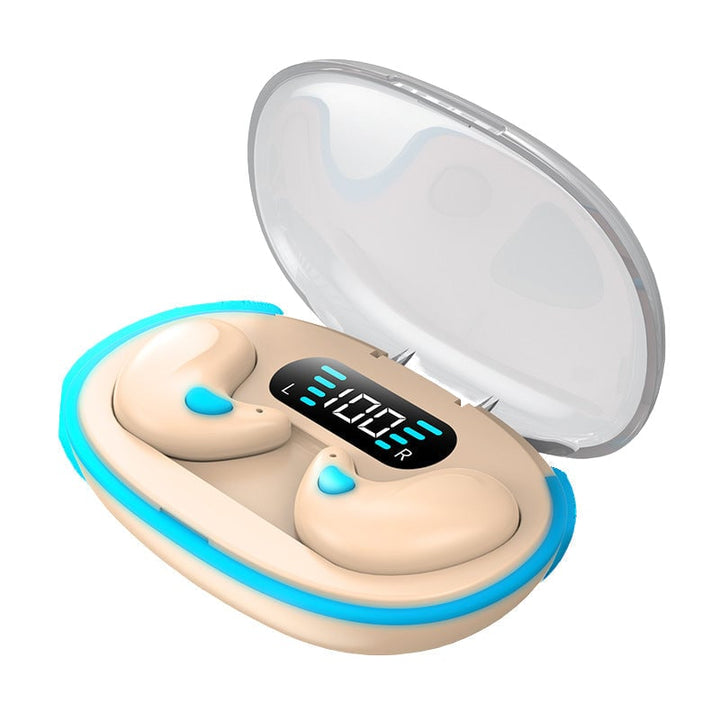 "Trådlösa Bluetooth-öronsnäckor med benledning, ergonomisk design, flera färger, för både män och kvinnor"