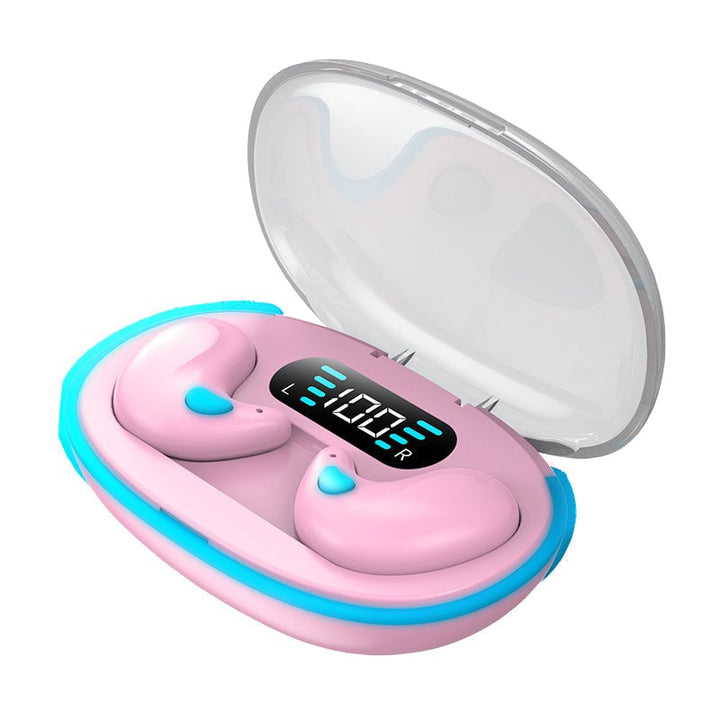 "Trådlösa Bluetooth-öronsnäckor med benledning, ergonomisk design, flera färger, för både män och kvinnor"