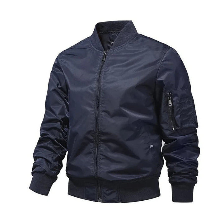 Hector herr bomberjacka, lätt och trendig. Färgglad design för modern höststil.